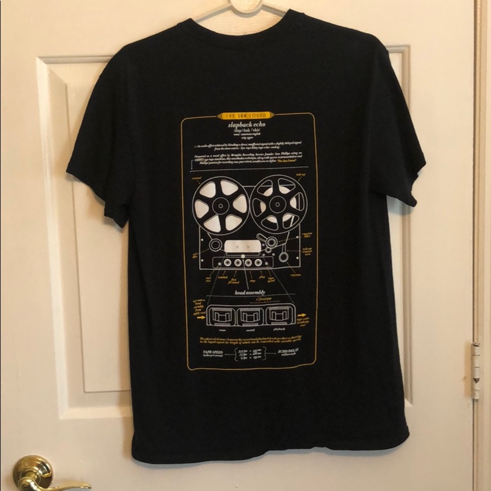 Sun Recording Studio Slapback Echo T-shirt